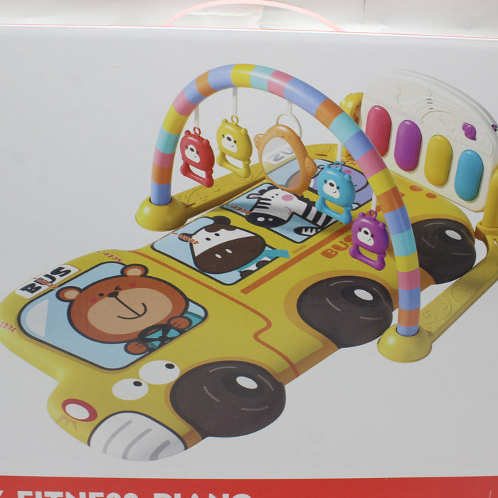Bus Theme Baby Piano Play Mat