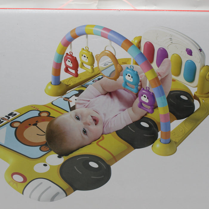 Bus Theme Baby Piano Play Mat