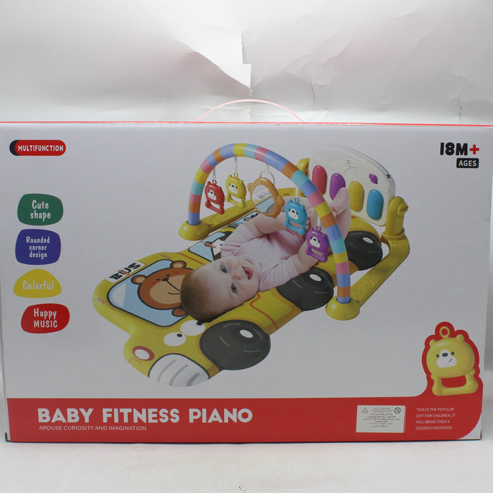 Bus Theme Baby Piano Play Mat