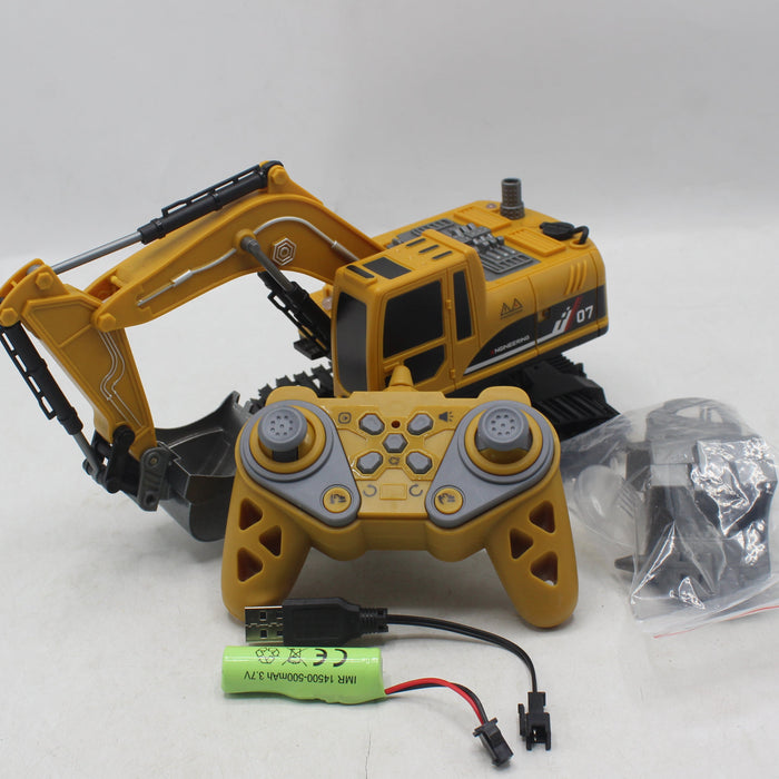 RC Heavy Construction Excavator with Lights