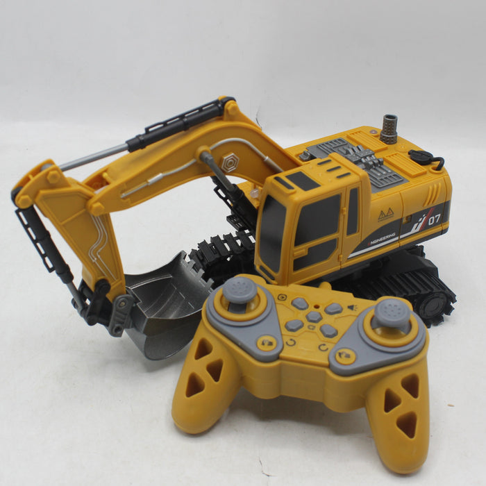 RC Heavy Construction Excavator with Lights