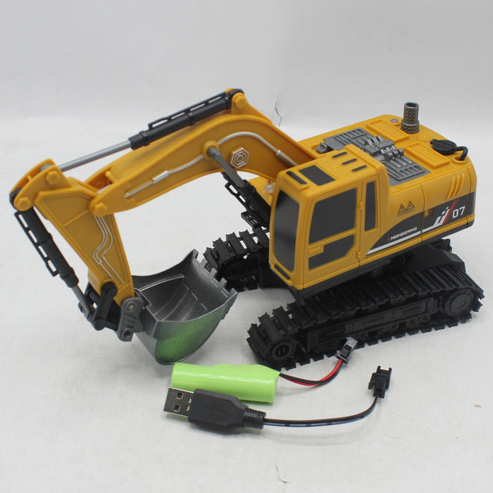 RC Heavy Construction Excavator with Lights