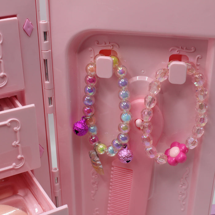 Portable Princess Wardrobe Makeup Case