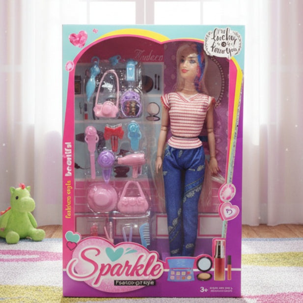 Sparkle Fashion Doll with accessories