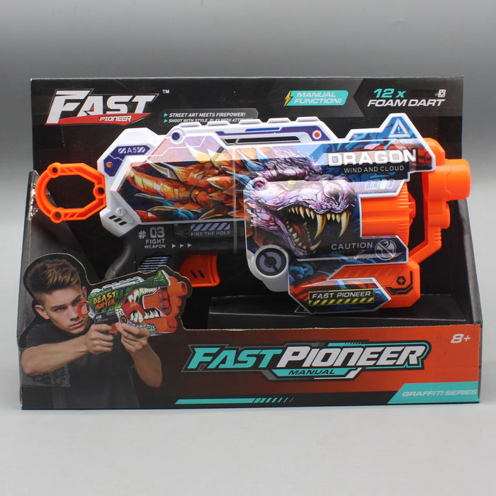 Dragon Fast Pioneer Gun with Bullets