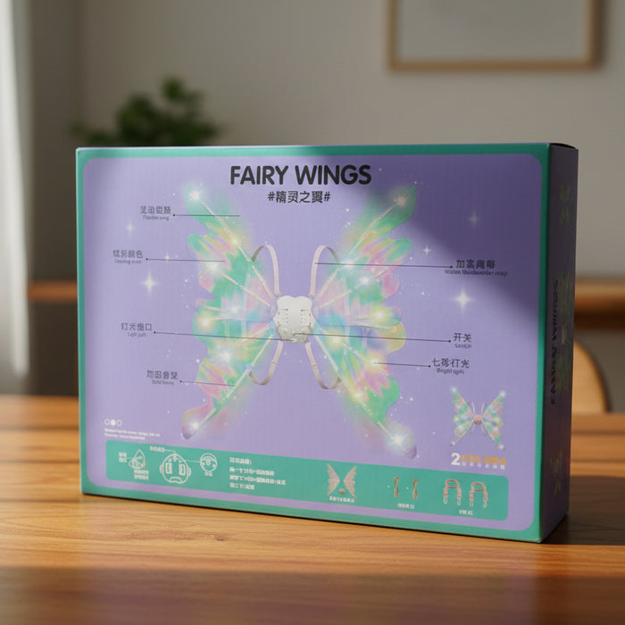 Dreamy Fairy Wings with Light & Sound