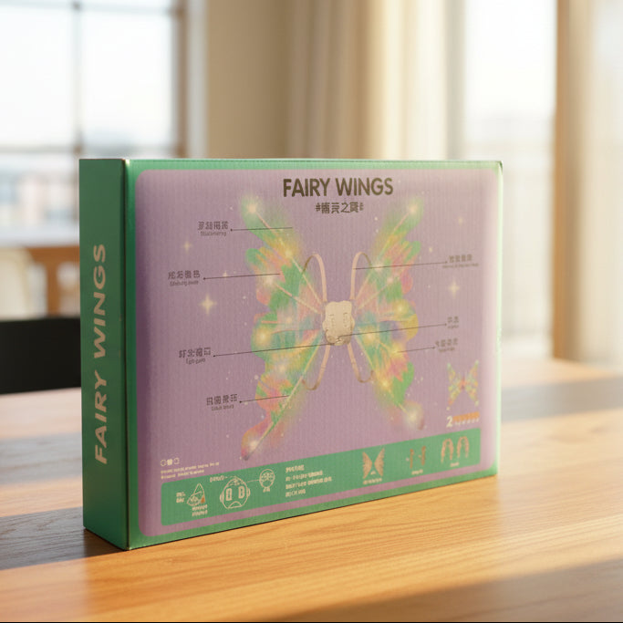 Dreamy Fairy Wings with Light & Sound