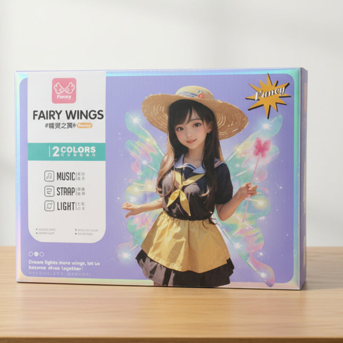 Dreamy Fairy Wings with Light & Sound
