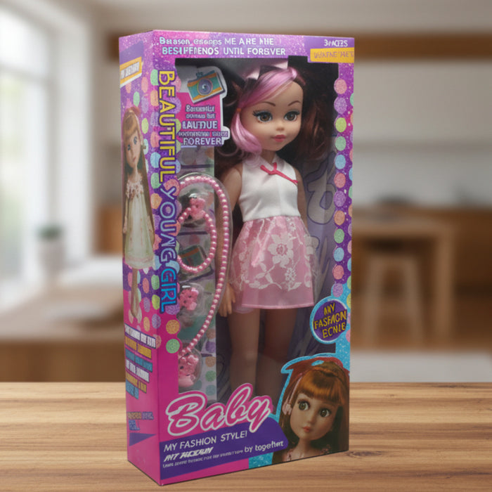 My Fashion Girl Doll with Jewlery
