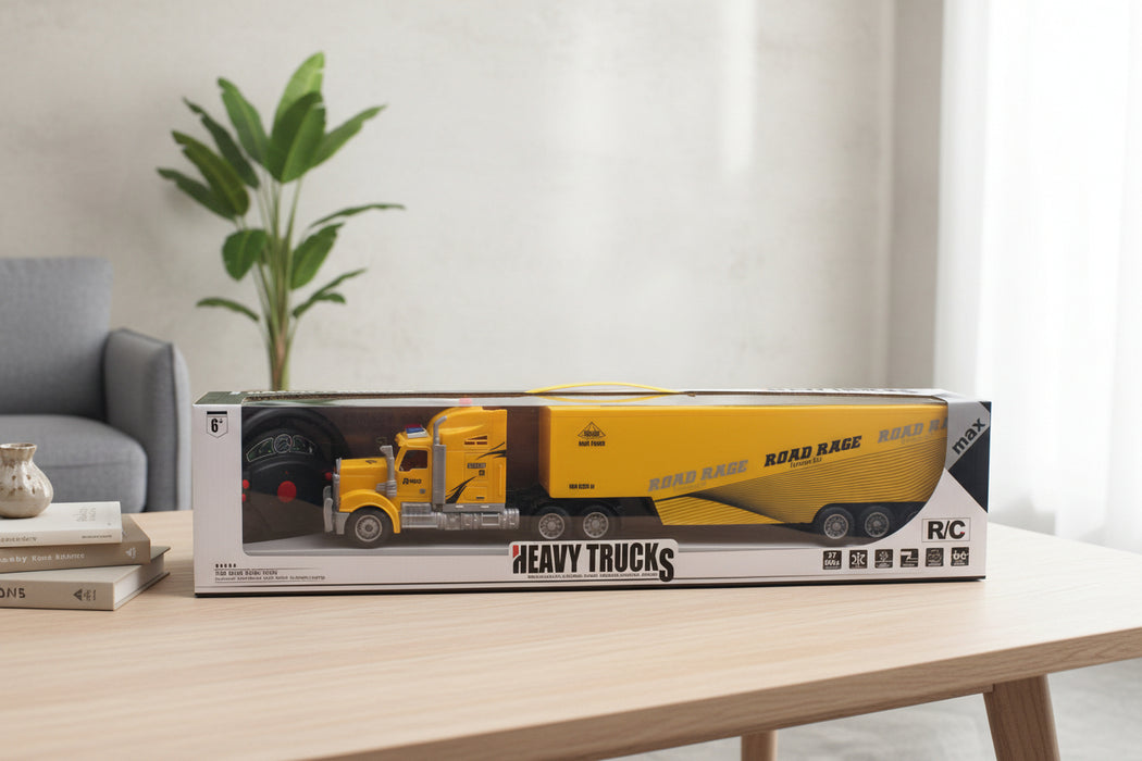 RC Heavy Road Racing Truck with Lights