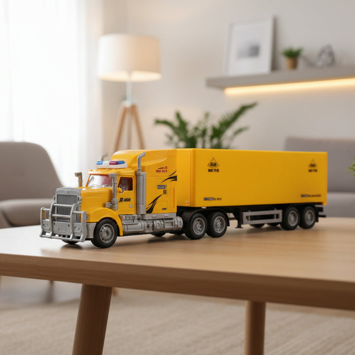 RC Heavy Road Racing Truck with Lights