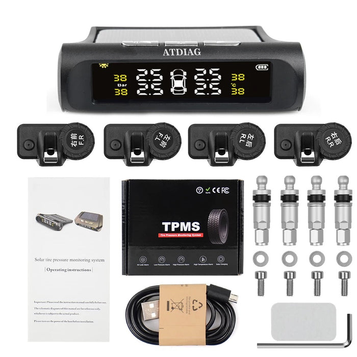 TPMS Tire Pressure Monitor System Alarm