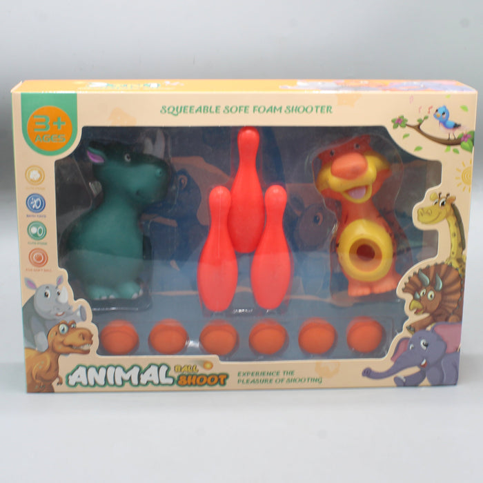 Animal Shooting & Bowling Game Set