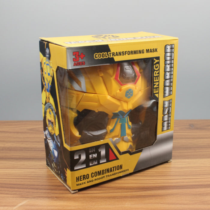 2 in 1 Mask & Transformer Robot