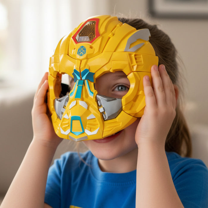2 in 1 Mask & Transformer Robot