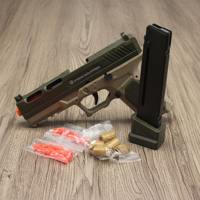 Pistol with Ejecting Shells Bullets