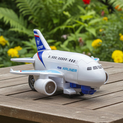 Morph Smoke Airplane with Light & Sound