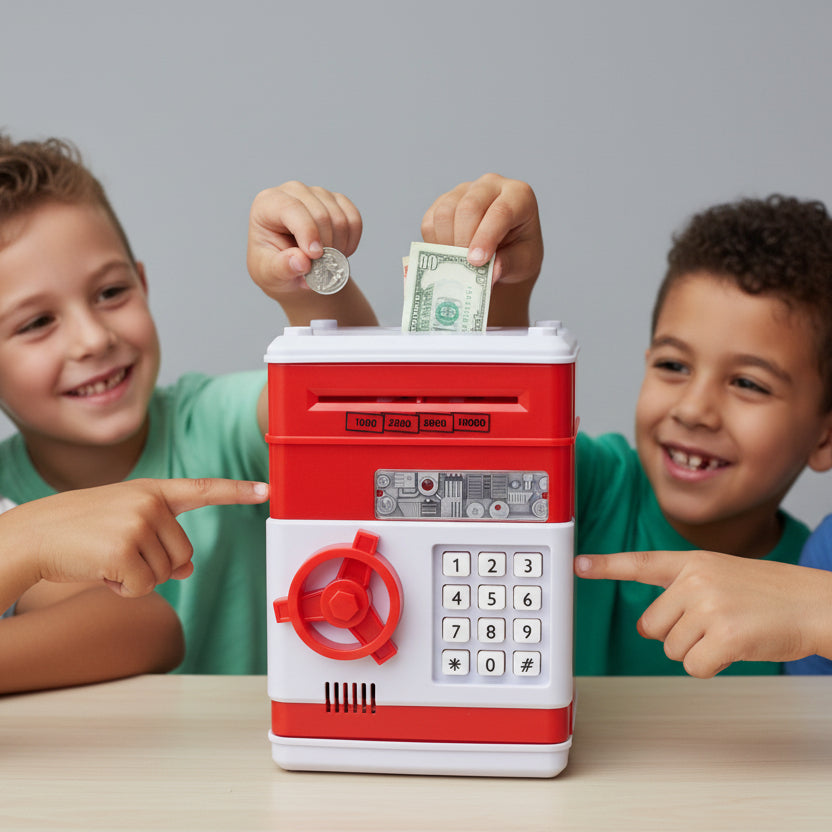 Buy Electronic Money Box with Light & Sound Online in Pakistan — Khanaan.pk