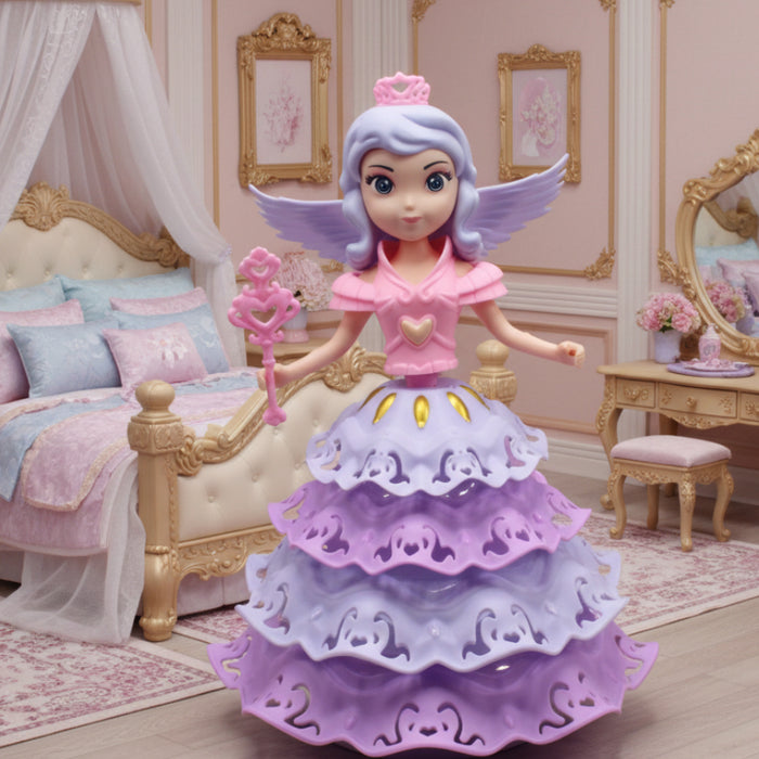 Angel Dancing Princess With Light & Sound