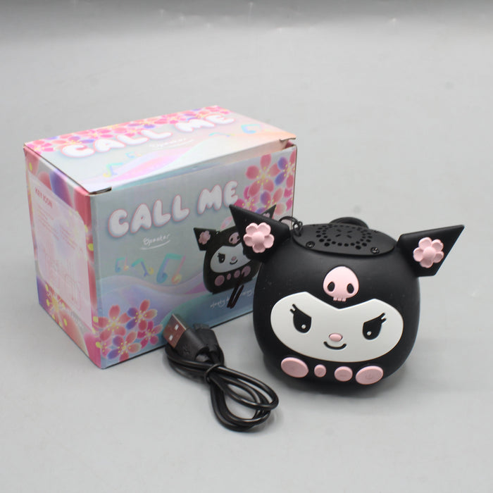 Call Me Kuromi Shape Bluetooth Speaker