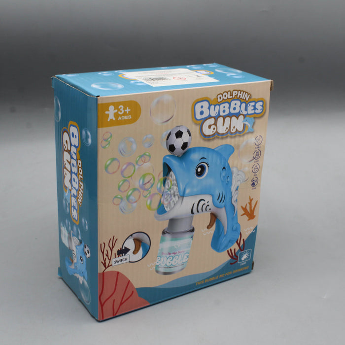 Dolphin Shape Bubble Blaster with Soccer Ball