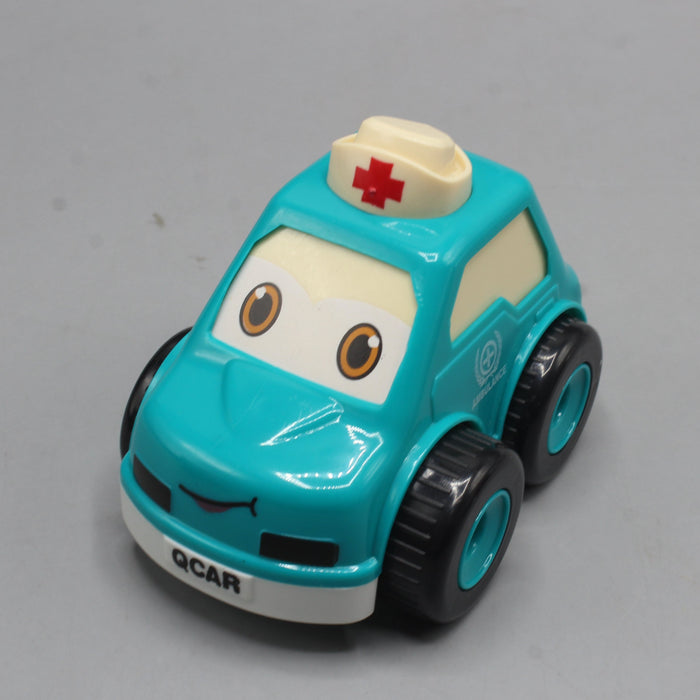 Cartoon Lovely Shapes Friction Cars