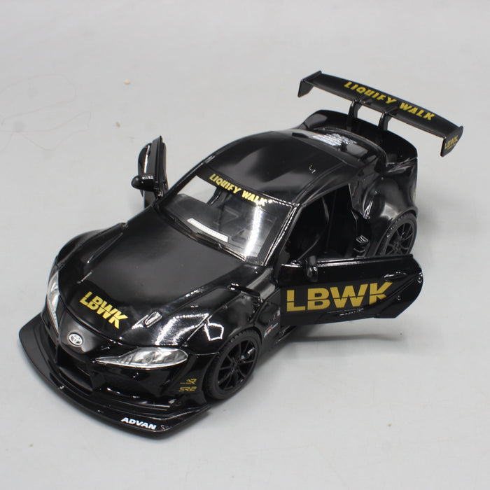 Diecast Toyota Supra GB LBWK Car