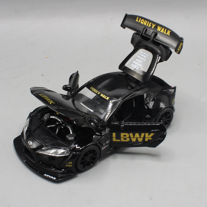 Diecast Toyota Supra GB LBWK Car