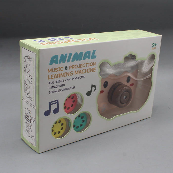 2 in 1 Animal Theme Music & Projection Camera