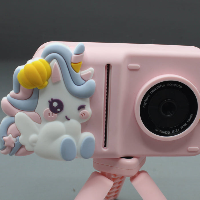 Unicorn Instant Digital Print Camera with Tripod