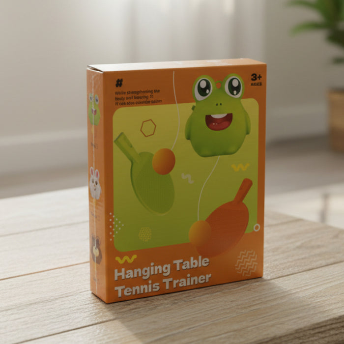 Frog Hanging Table Tennis Trainer Game