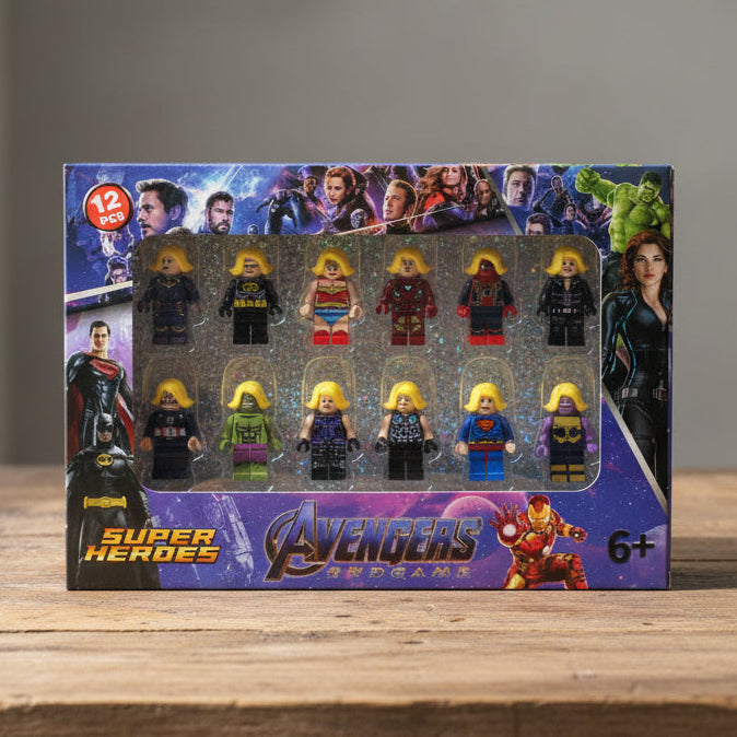 Super Heroes Avengers Pack of 12
