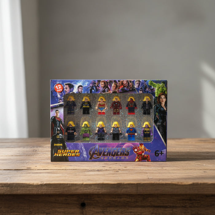 Super Heroes Avengers Pack of 12