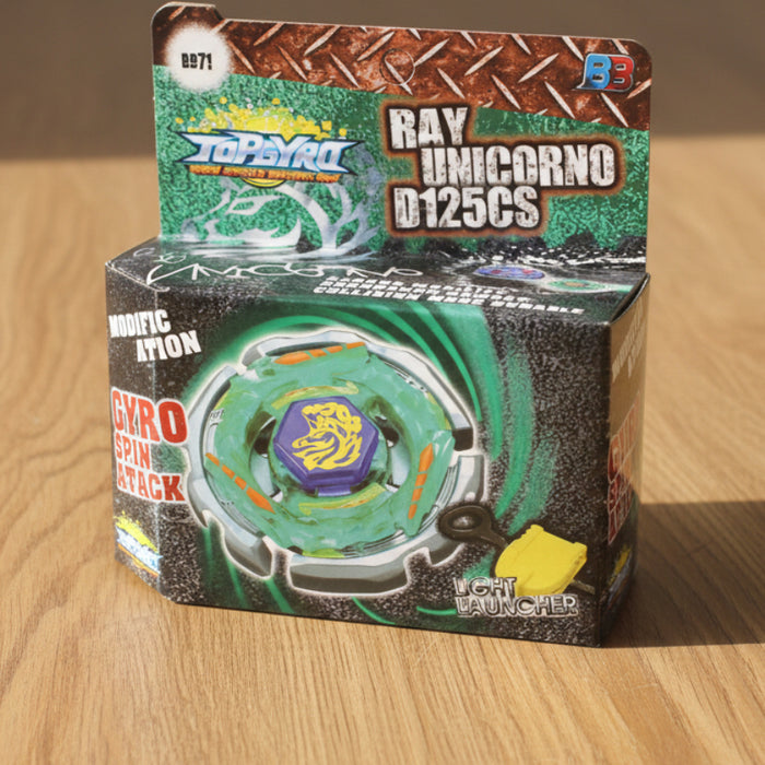 Kids Gyro Spinning Light Launcher