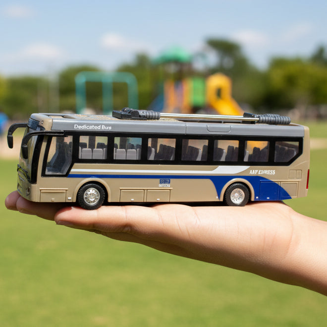 Remote Control City Travel Bus with Light