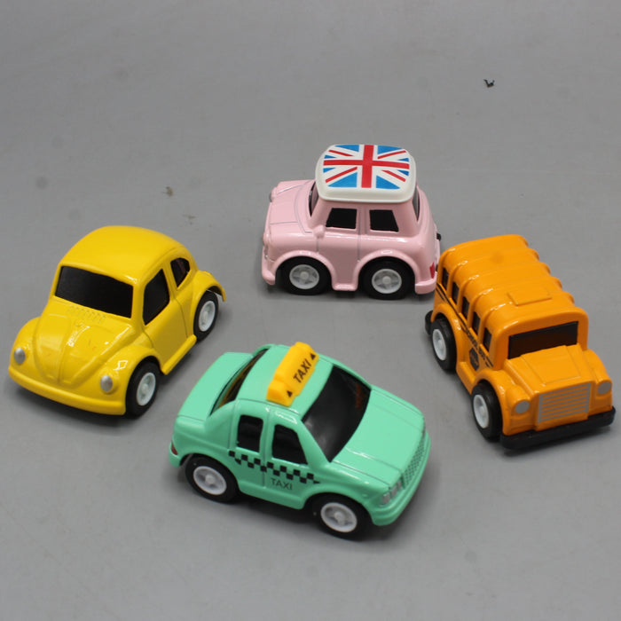 Diecast Mini Vehicles Pack of 8