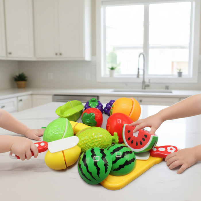 Cutted Vegetable & Fruits Set 13 Pieces
