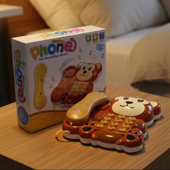 Monkey Theme Musical Phone with Lights