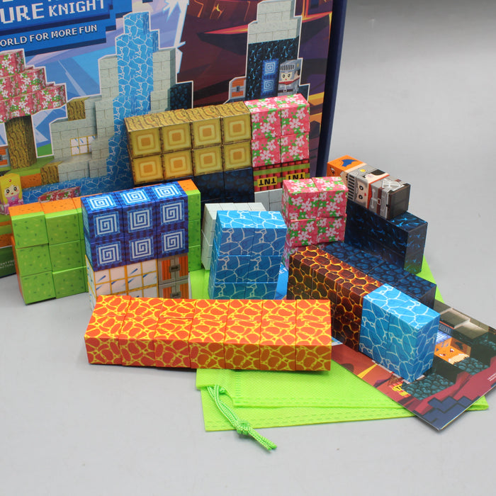 3D Kingdom Advanture Magnetic Building Blocks