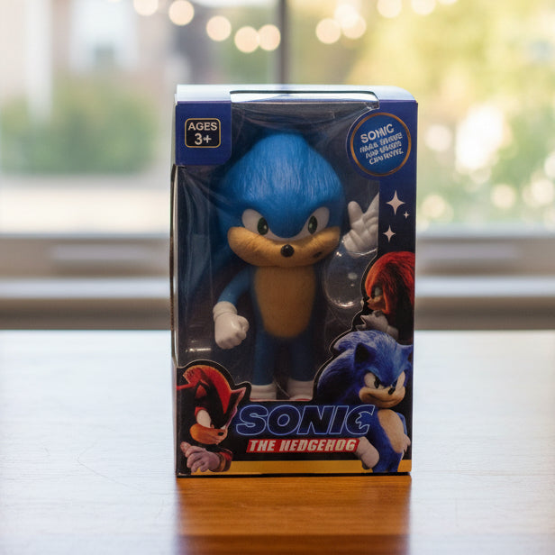 Sonic The Hedgehog Blue Figure Toys