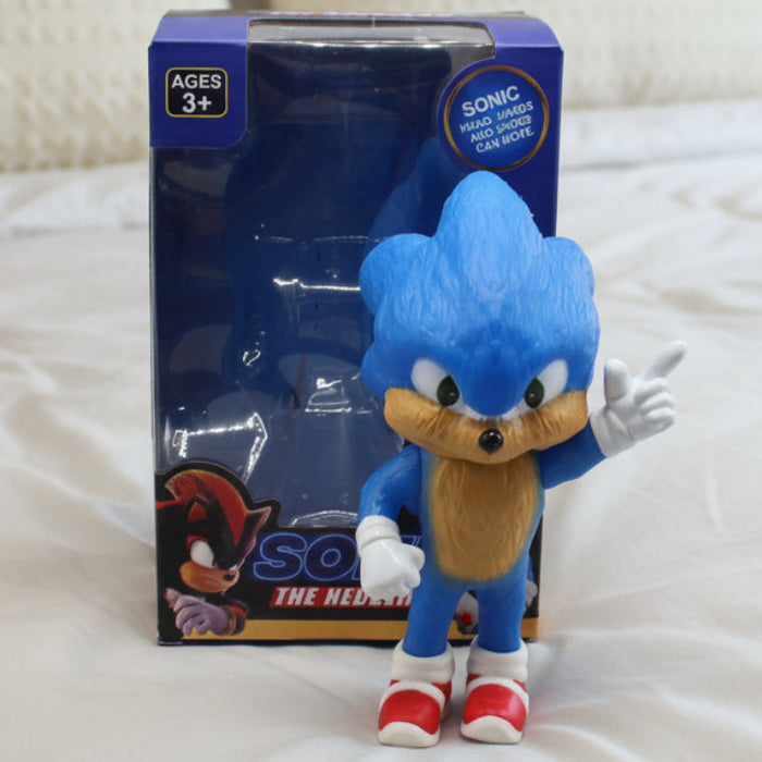 Sonic The Hedgehog Blue Figure Toys