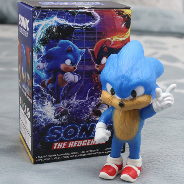 Sonic The Hedgehog Blue Figure Toys