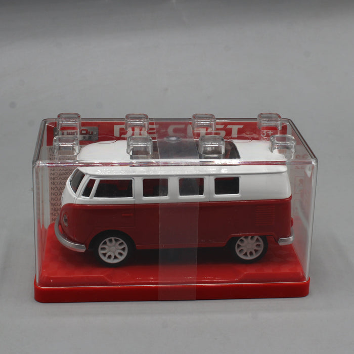 Diecast Retro Volkswagen Mini Bus