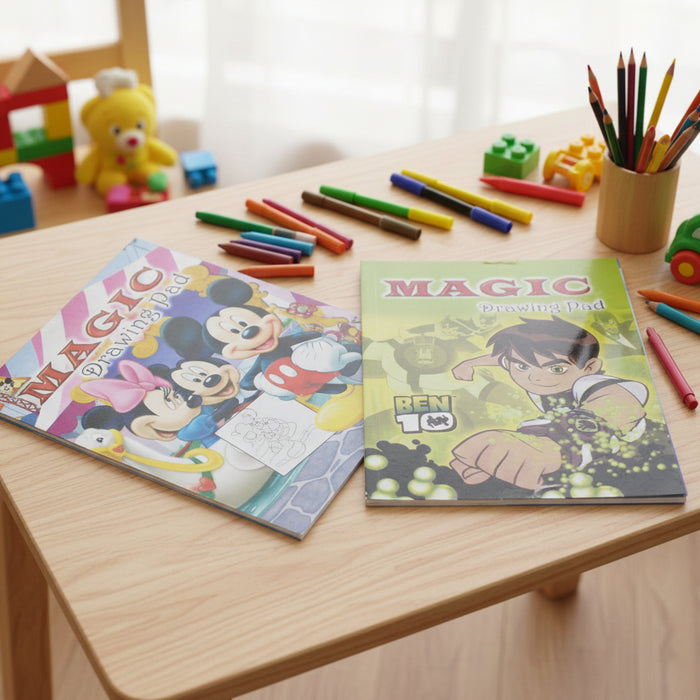 Different Character Theme Magic Books Pack of 6