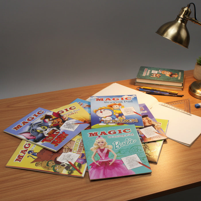 Different Character Theme Magic Books Pack of 6