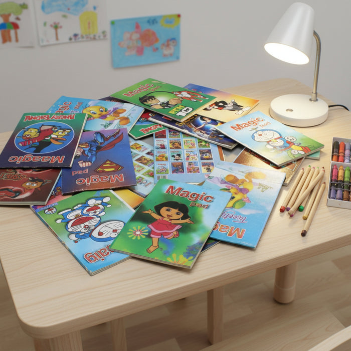 Little Pad Magic Books with Different Characters