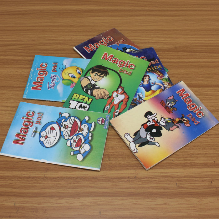 Little Pad Magic Books with Different Characters