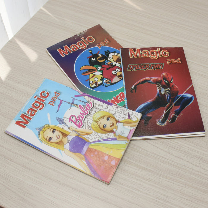 Little Pad Magic Books with Different Characters