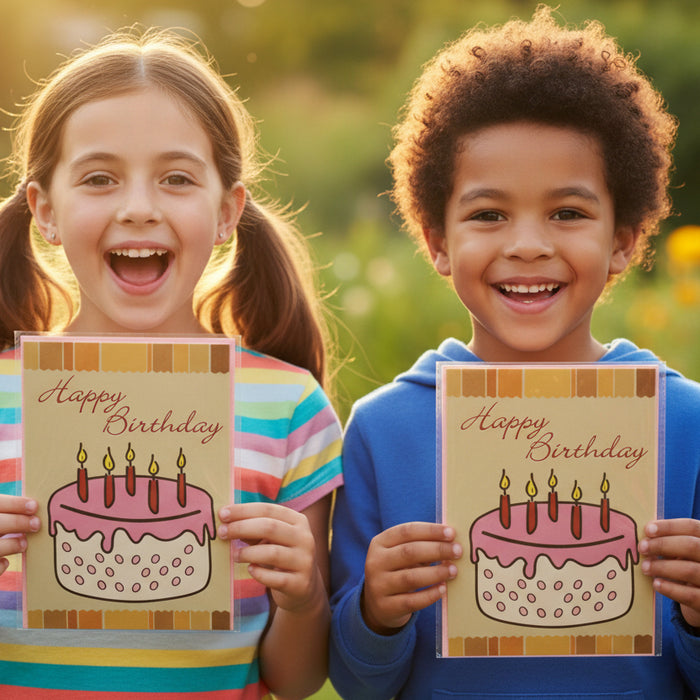 Birth Day Wishes Card with Envelope