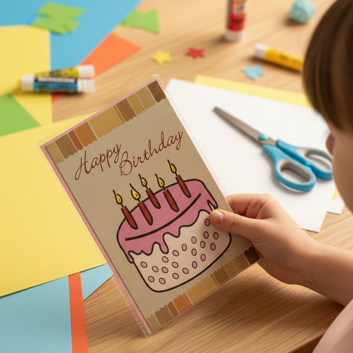 Birth Day Wishes Card with Envelope